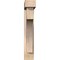 Ekena Millwork Westlake Block Smooth Bracket w/ Offset Brace, Douglas Fir, 5 1/2"W x 24"D x 32"H BKT0604X24X32WTL05SDF - alternate 4